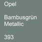 Preview: Opel, Bambusgrün Metallic, 393.